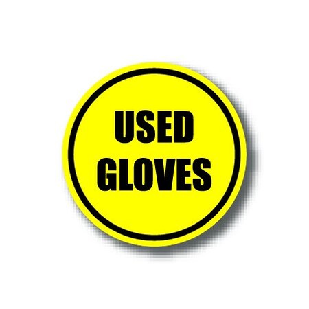 Ergomat 16in CIRCLE SIGNS - Used Gloves DSV-SIGN 256 #1622 -UEN